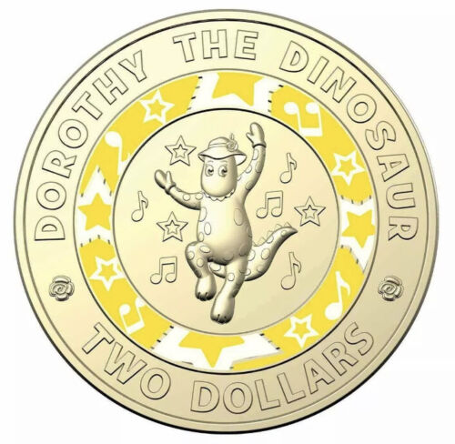 2021 Dorothy The Dinosaur $2 Coin Circulated