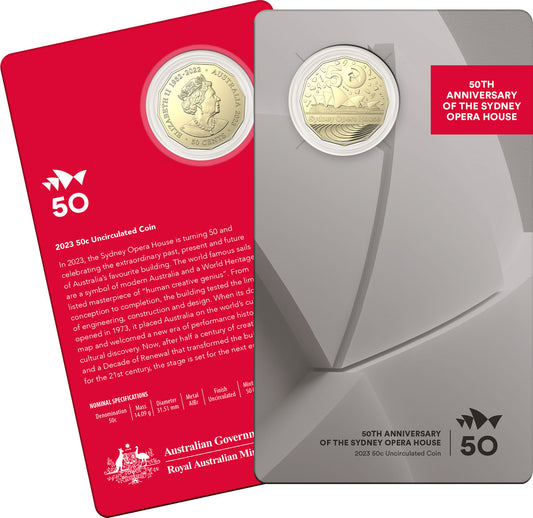 2023 50C 50TH ANNIVERSARY OF THE SYDNEY OPERA HOUSE