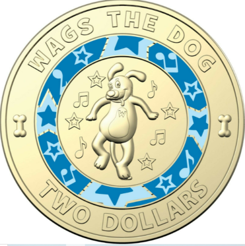 2021 Wags The Dog $2 Coin Circulated